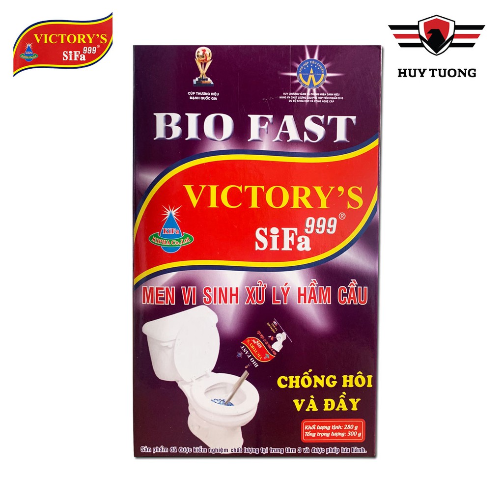 Bột Men Vi Sinh Xử Lý Hầm Cầu SiFa Bio Fast Chống Hôi và Đầy (300gr)