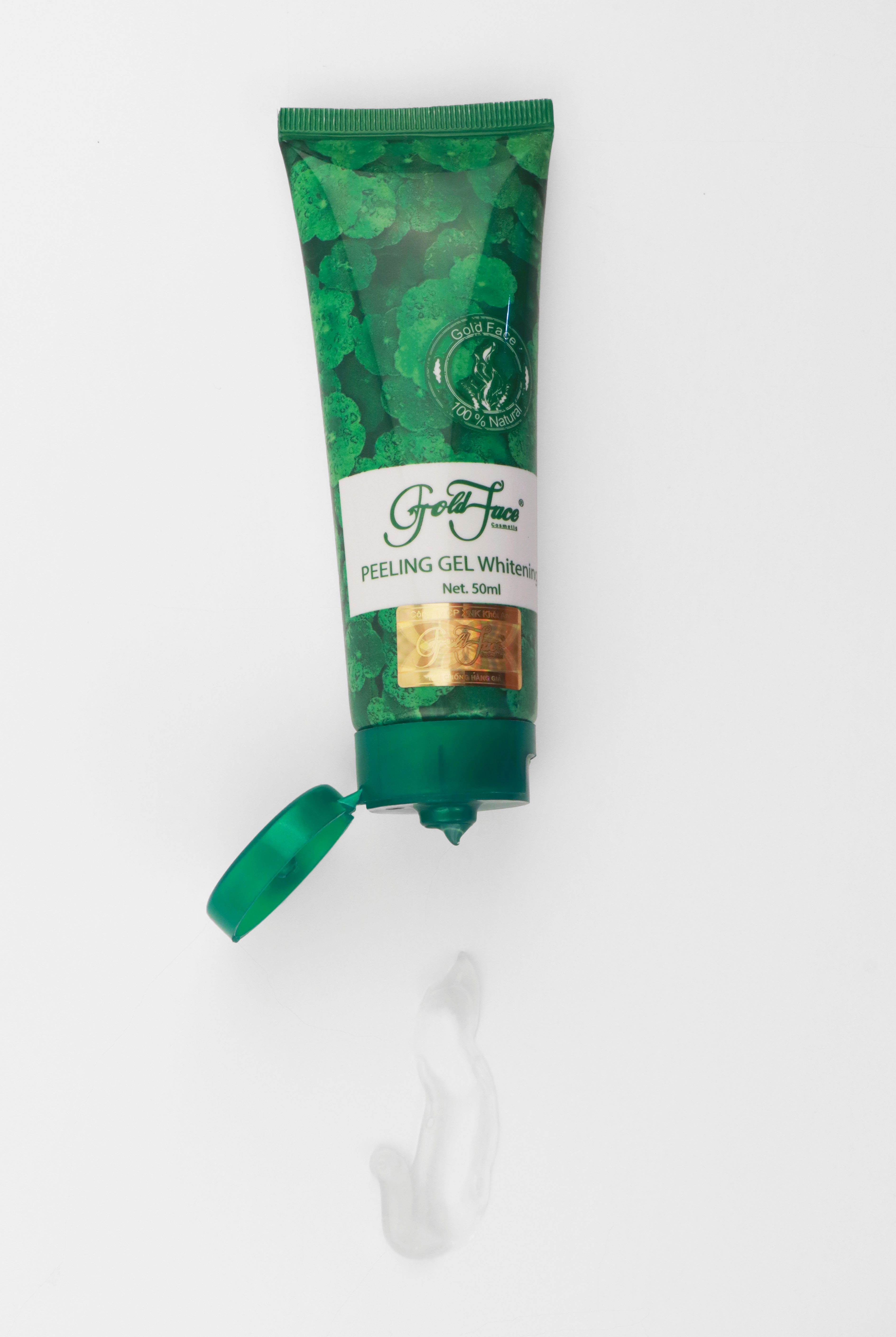 Kem Làm Sạch Tế Bào Da Chết Rau Má Gold Face 50ml