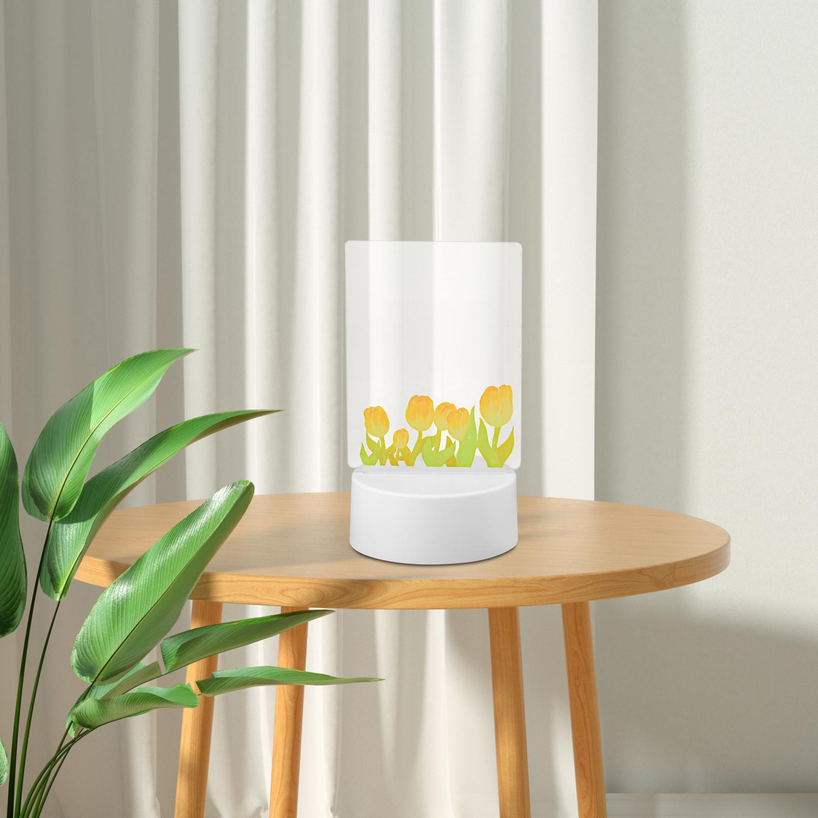 Acrylic Message Board Daily Moment Light up for Children Office Home School