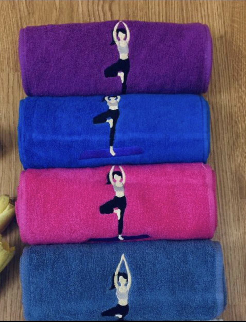 Khăn lau mồ hôi tập Yoga,Khăn cotton thể thao lau siêu thấm mồ hôi