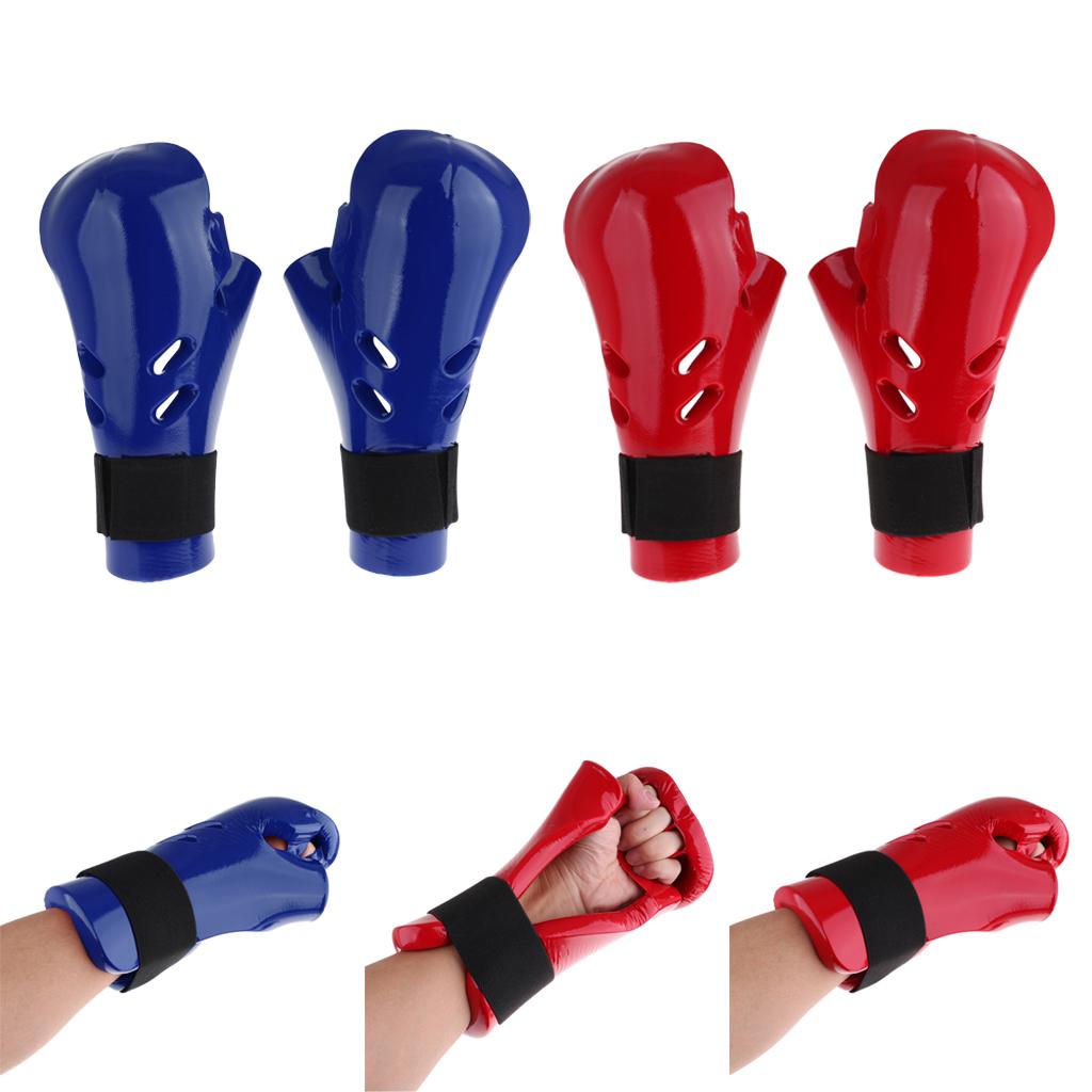 Lightweight Martial Arts Gloves Punches Karate  Boxing MMA Sparring Trainning Sports Gears Easy to Put on and