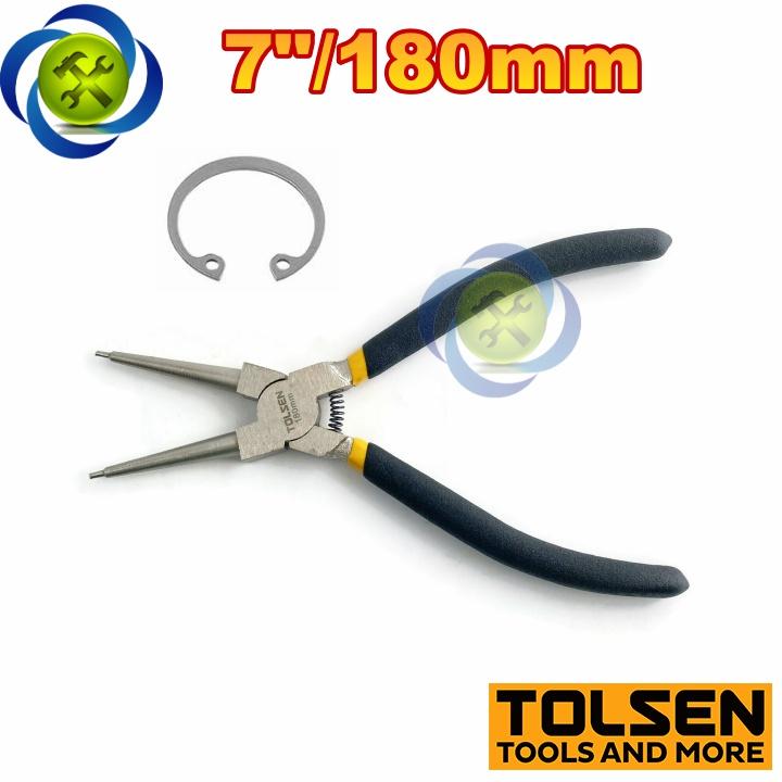 Kìm mở phe trong miệng thẳng Tolsen 10077 dài 180mm