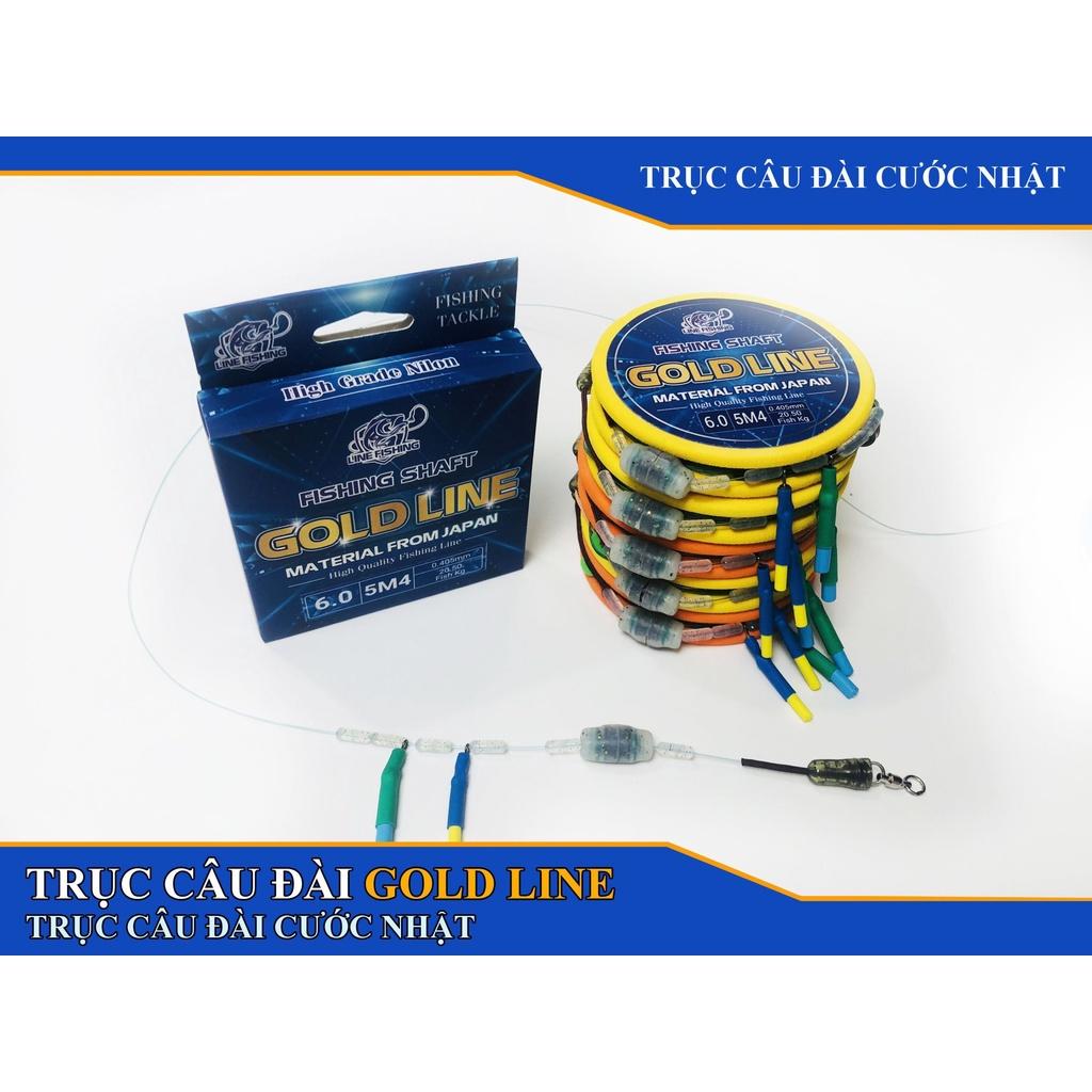 Trục Câu Đài Săn Hàng Buộc Sẵn GOLD LINE Cước Nhật Đồ Câu Văn Chương