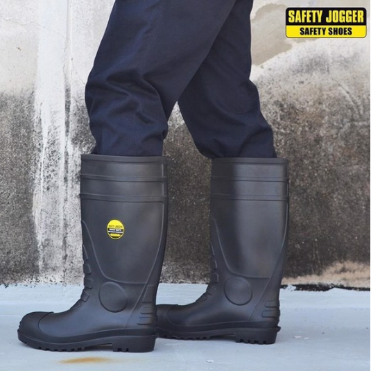 [HÀNG CHÍNH HÃNG]Ủng bảo hộ Safety Jogger Hercules S5 Mũi Thép Chống Dập Ngón, Đế Cao Su Chống Trơn