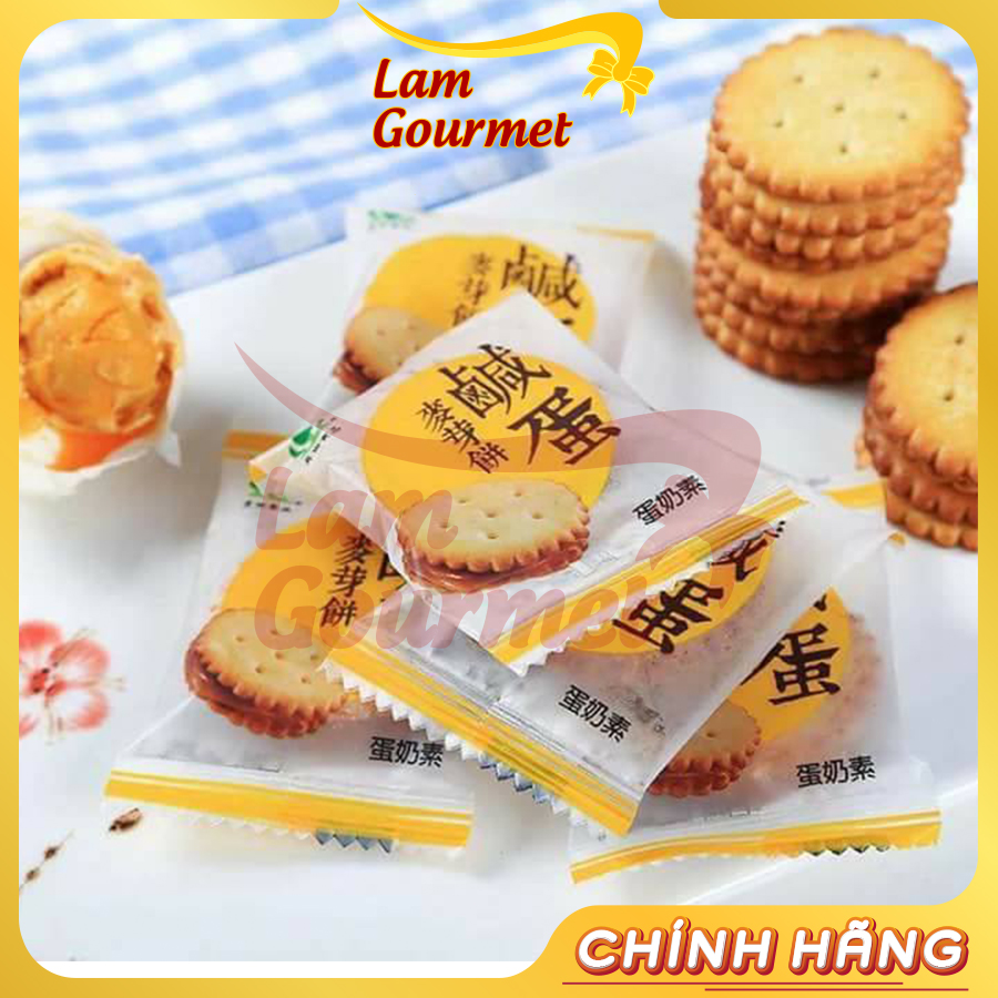 Bánh quy trứng muối Đài Loan 500g