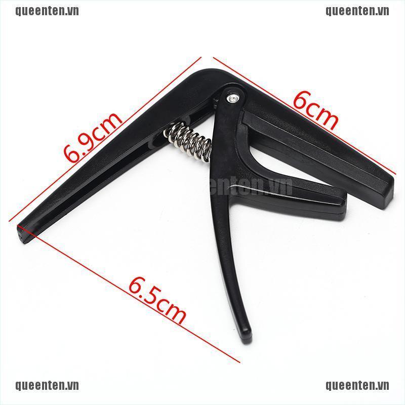 Professional Ukulele Capo Single-handed Quick Change Plastic Steel Accessories QUVN