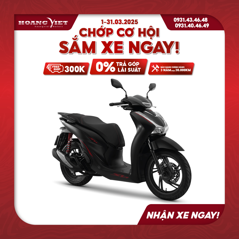 Xe Máy Honda SH 125i 2024 - Phiên Bản Đặc Biệt