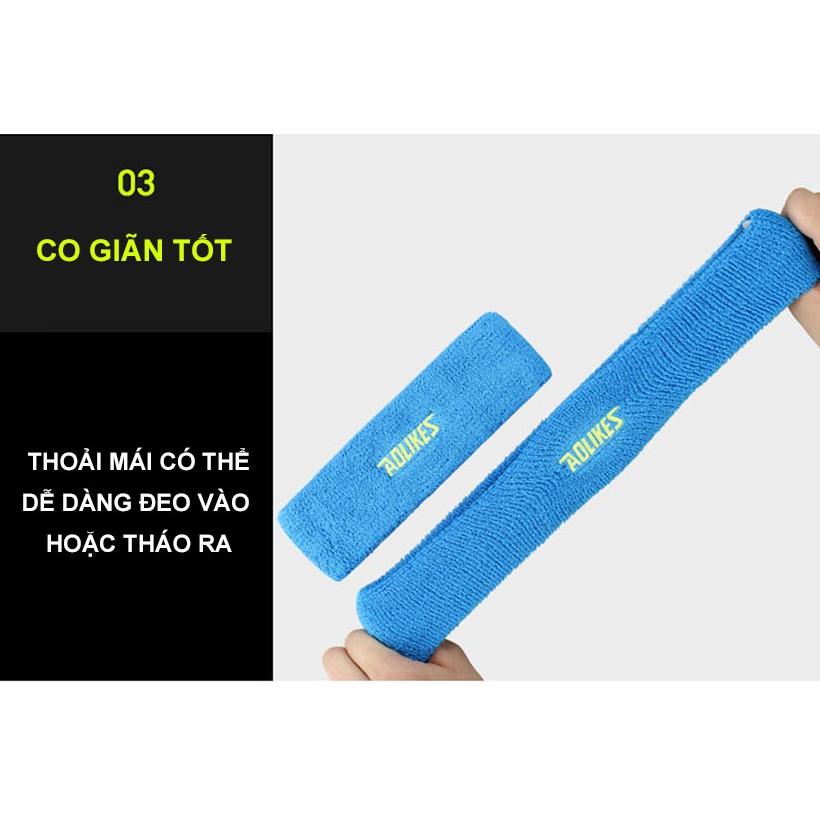 Băng Trán, Băng Đô Thể Thao Nam Nữ Thấm Mồ Hôi Chính Hãng Aolikes TT14