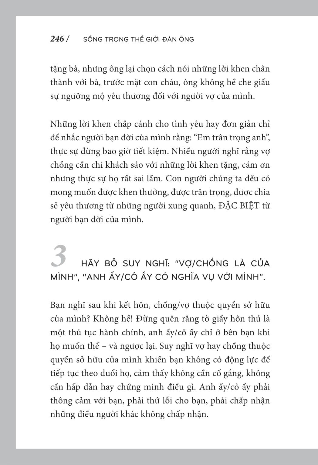 Sống Trong Thế Giới Đàn Ông (Tái Bản Lần Thứ 4 & Có Bổ Sung)