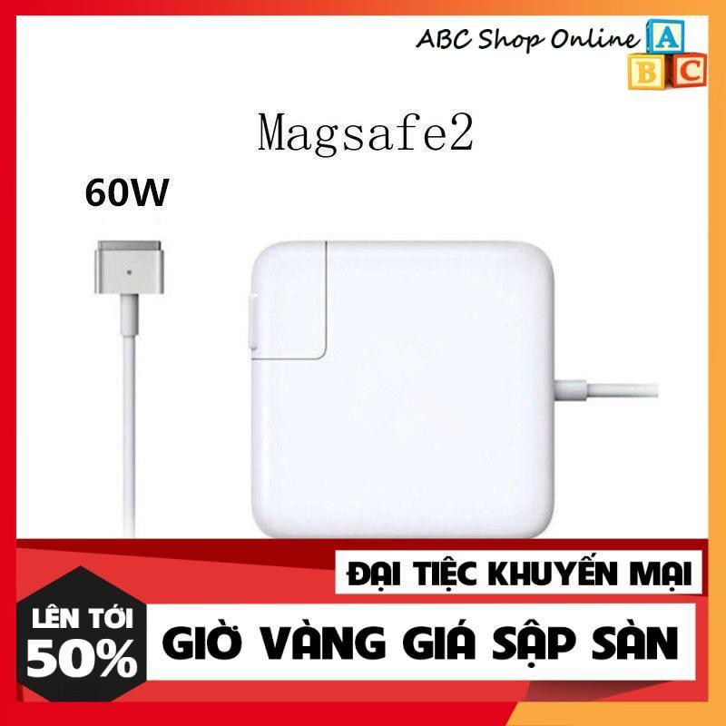 Sạc Dùng Cho Apple Macbook Pro safe 2 (60W 2012) A1435 A1465 A1425 MD212 MD213 ME662 (Chân chữ T) 2012 -2015