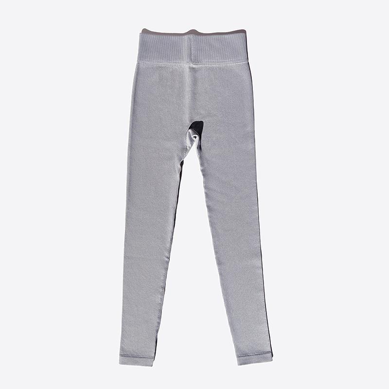 Mới Gân Liền Mạch Quần Tập Yoga Cao Cấp Quần Legging Tập Gym Thể Thao Nữ Tập Thể Hình Legging Nữ Bụng Điều Khiển Chạy Quần Color: White Size: L