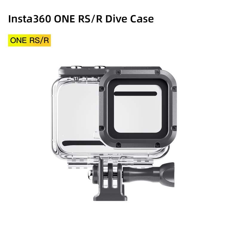 Insta360 Một RS/R Phụ kiện chính thức - Bộ bảo vệ ống kính dính, Hub Sạc nhanh, Cơ sở pin, nắp ống kính, giày, Vỏ lặn, Bộ lọc ND