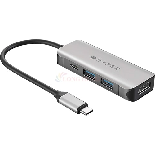 Cổng chuyển đổi HyperDrive 4-in-1 USB-C Hub HD41 - Hàng chính hãng