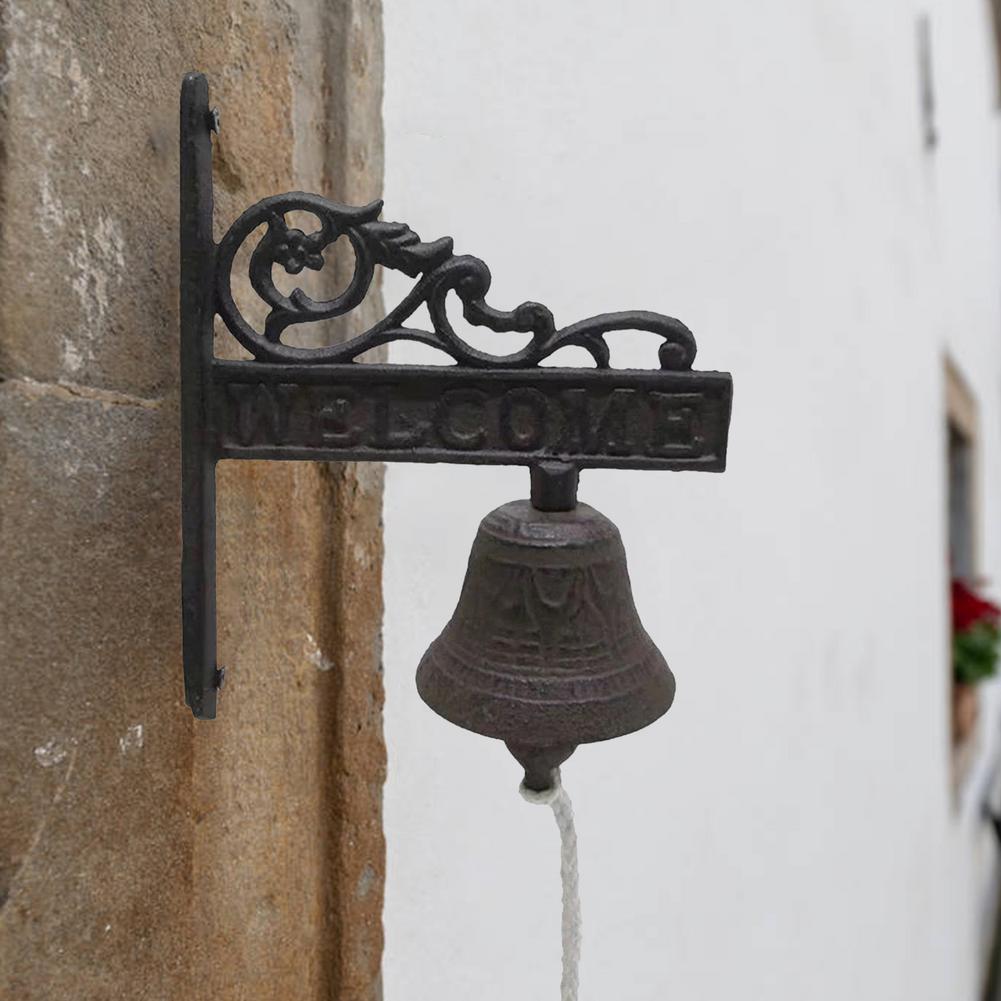 Chuông tường Gardron Garden, 1 phòng, thiết kế cổ điển, chuông cửa mộc mạc, chào mừng, trang trí lối vào, hiên nhà