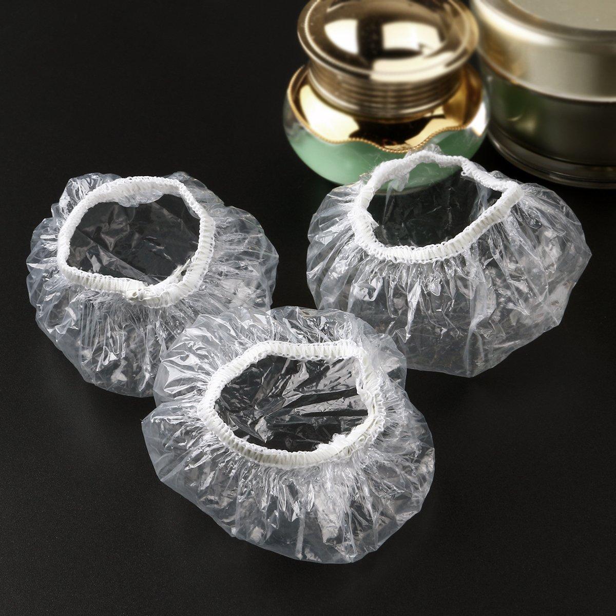 Set 100 Túi Bọc Tai Trong Suốt Dùng Một Lần Khi Nhuộm Tóc / Tắm