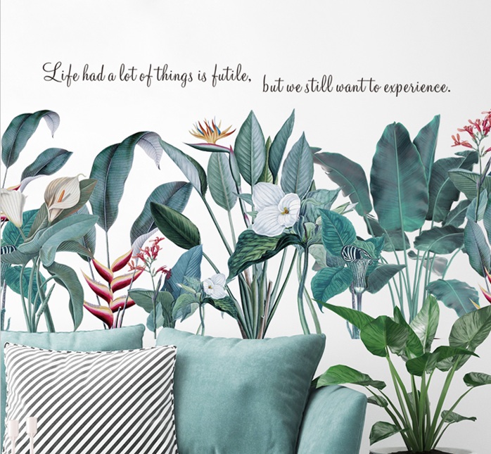 Decal dán tường-Khu rừng cổ tích