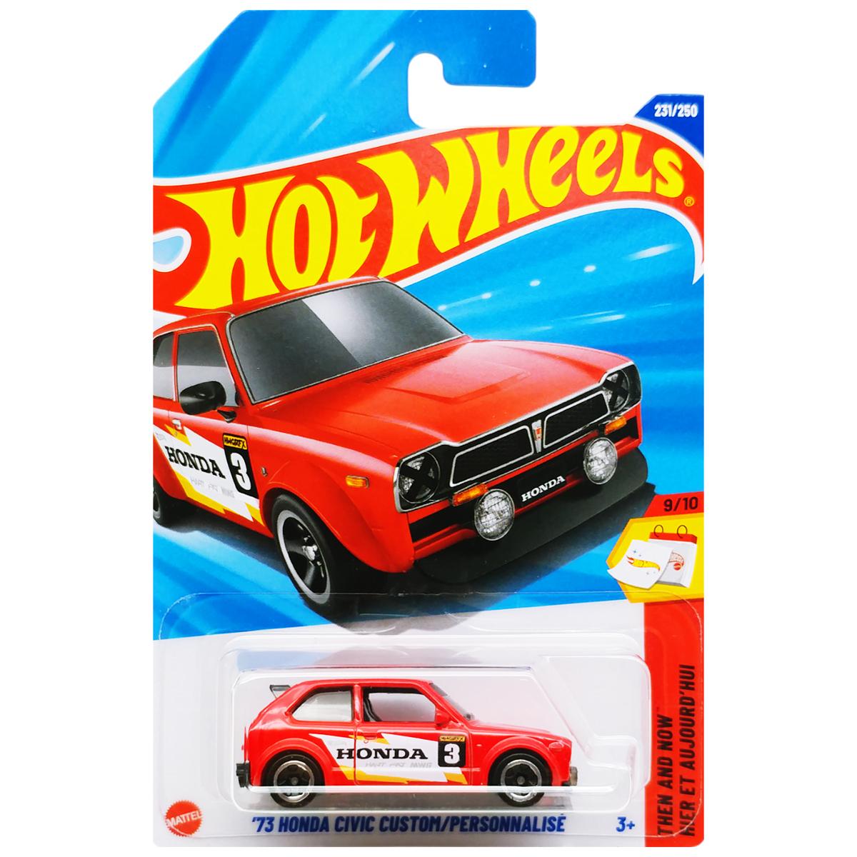 Siêu Xe Hot Wheels C4982 - 231/250 - ''73 Honda Civic Custom Personnalise