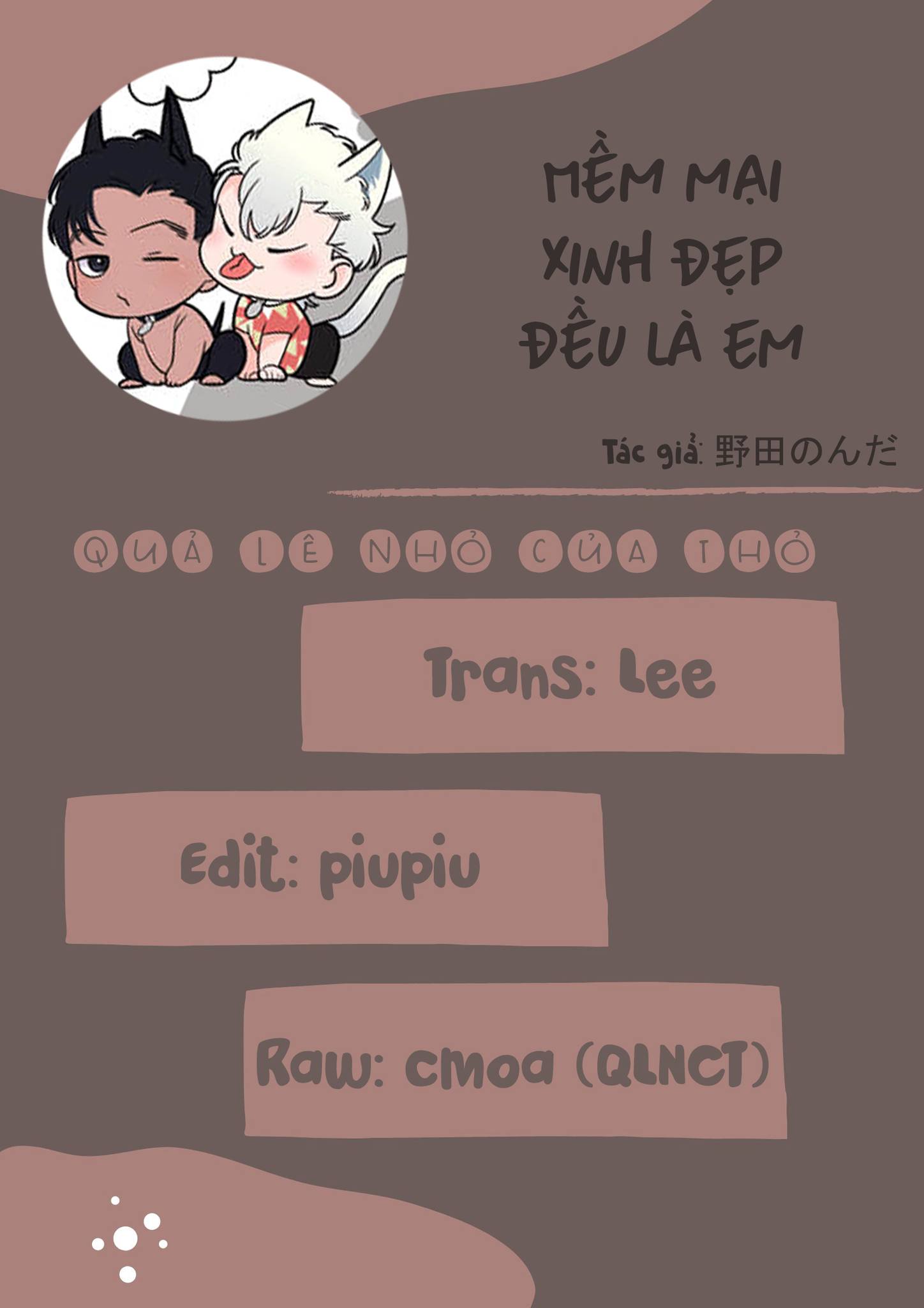 mềm mại xinh đẹp đều là em chapter 2 1