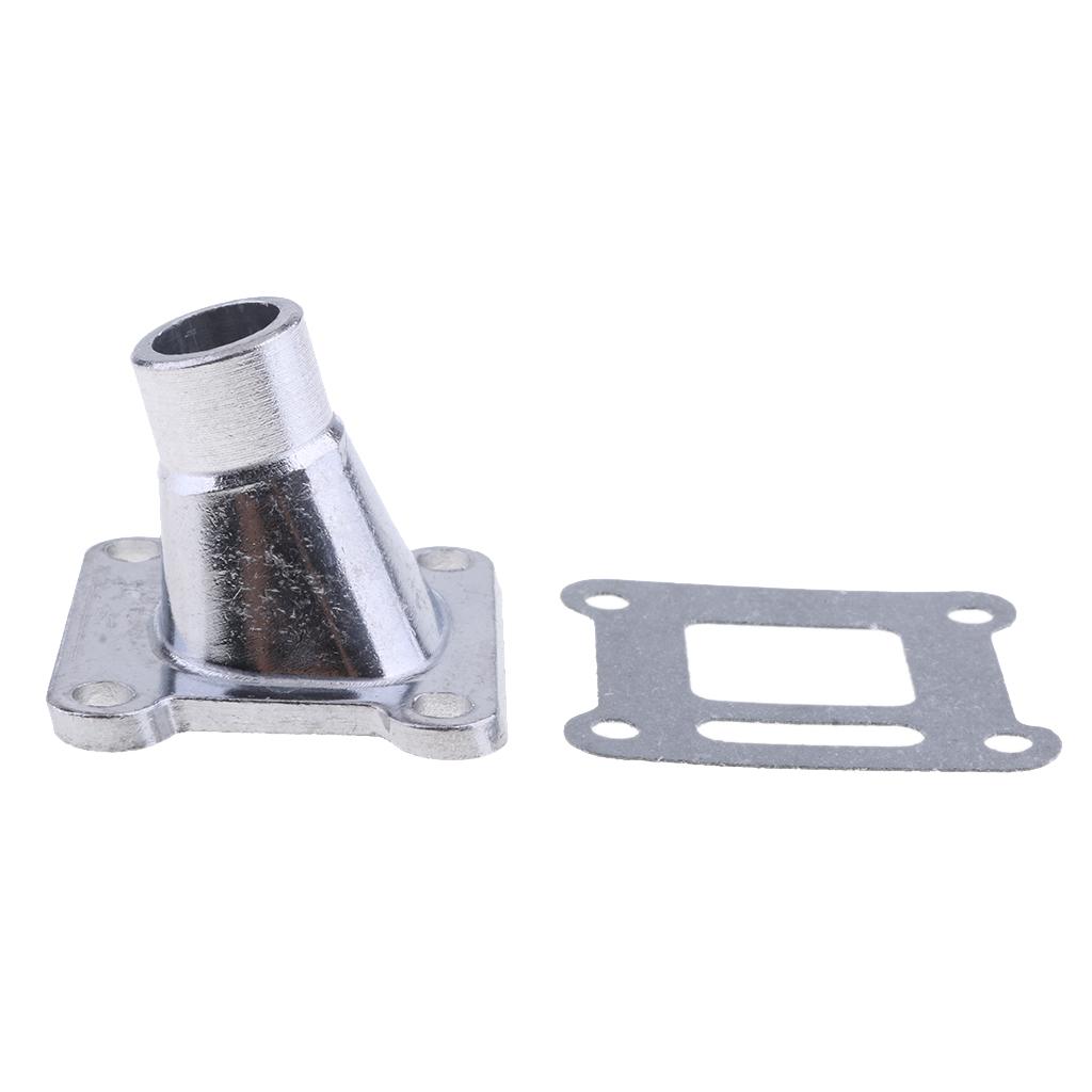 Carb Manifold Adaptor＆Gasket For 49cc 2 Stroke Kids Mini Quad Dirt Bike ATV