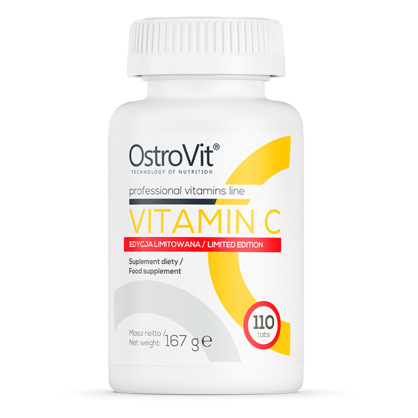 Viên Uống Bổ Sung Vitamin C Ostrovit (500mg) Chống Oxy Hóa, Tăng Hệ Miễn Dịch | Nhập Khẩu Ba Lan