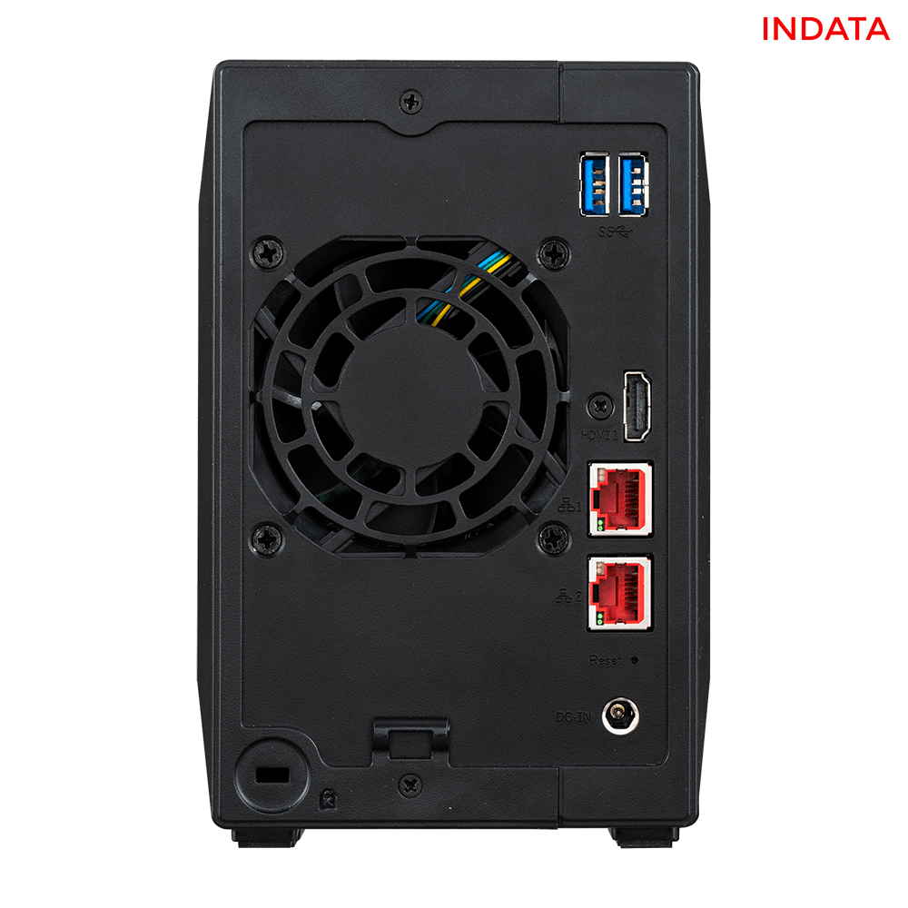 Bộ lưu trữ mạng NAS Asustor Nimbustor2 AS5202T CPU Intel Dual-core, 2GB Ram upgradable, 2x2.5Gbps, 2 khay ổ cứng - Hàng chính hãng