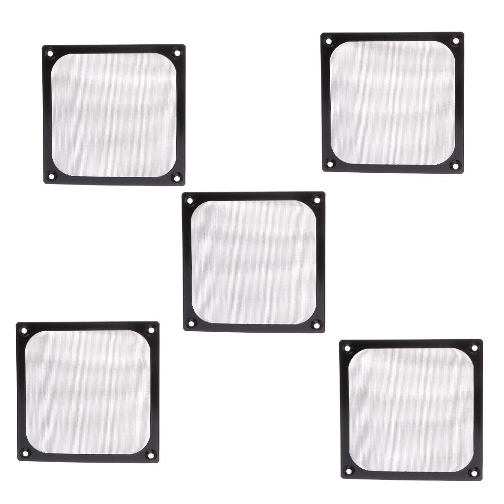 5 Cái Vỏ Chống Bụi 120mm Quạt Lọc Bụi Guard Grill Guard Cover Cho PC