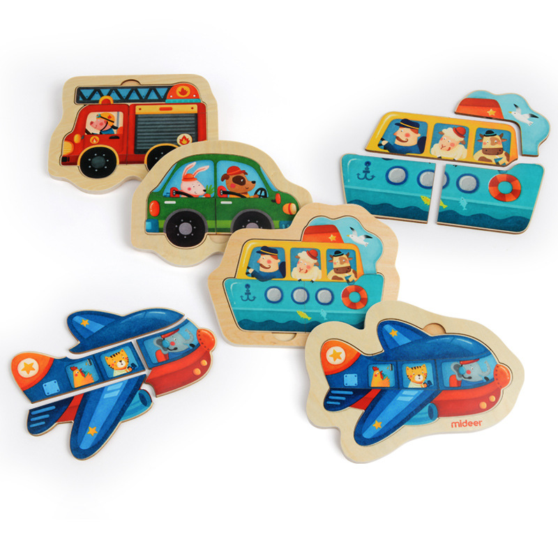 Xếp Hình Gỗ Mini Mideer