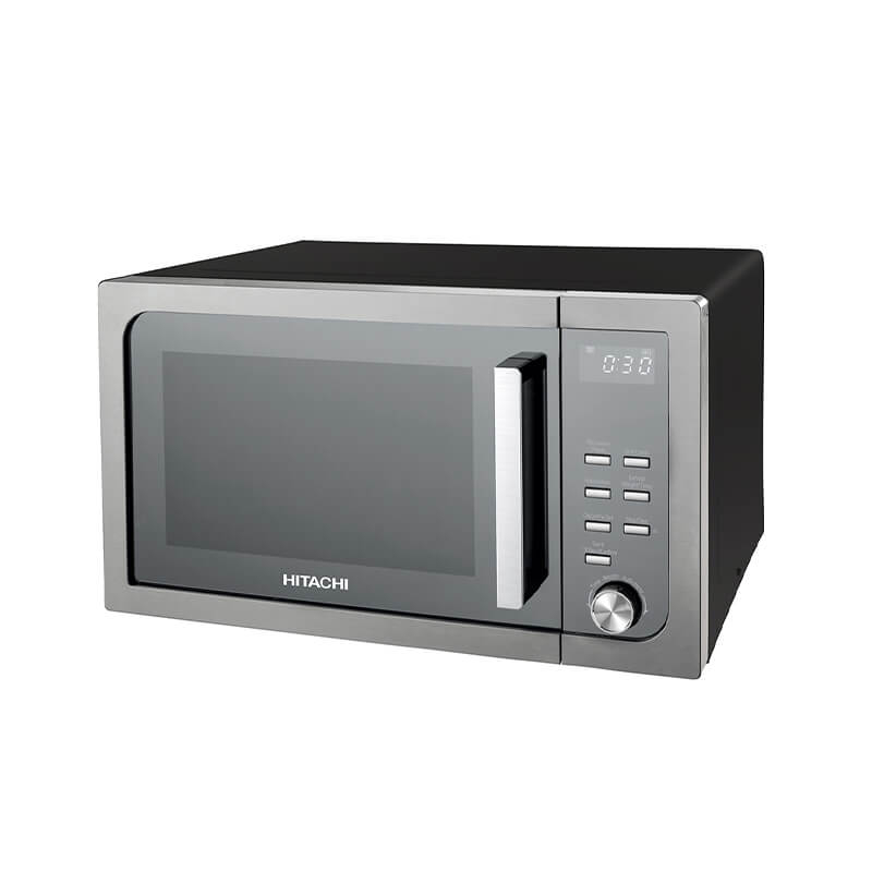 Lò vi sóng có nướng Hitachi HMR-DG2312, 23L, Màu đen, 8 thực đơn tự động - Hàng chính hãng