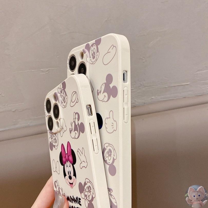 Casing for iPhone 13 12 11 Pro Max X XR XS Max SE2020 8 7 Plus protective case cute mouse phone case silicone soft