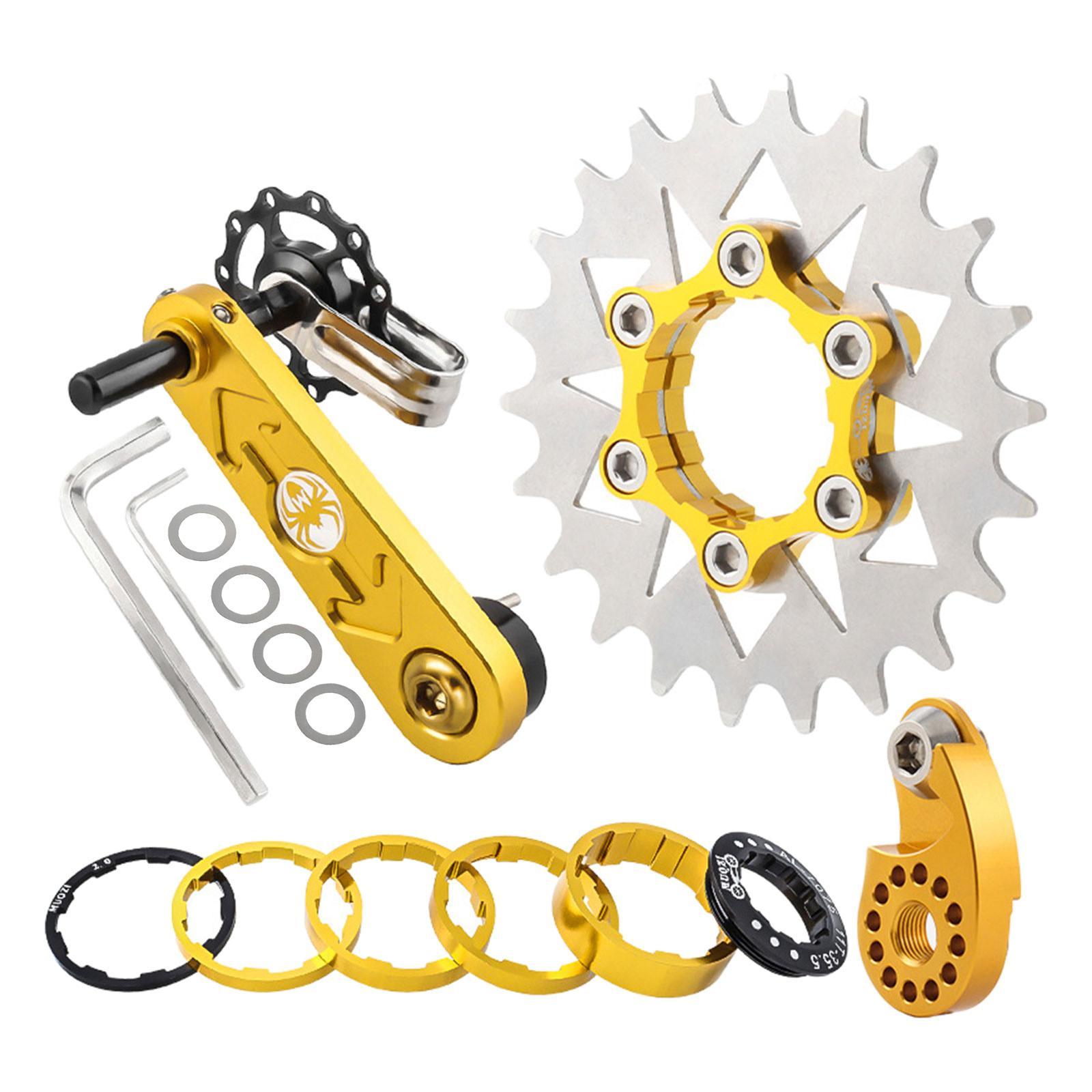 Mountain Bike Single Speed Conversion Chain Tensioners Bike Cassette Cog