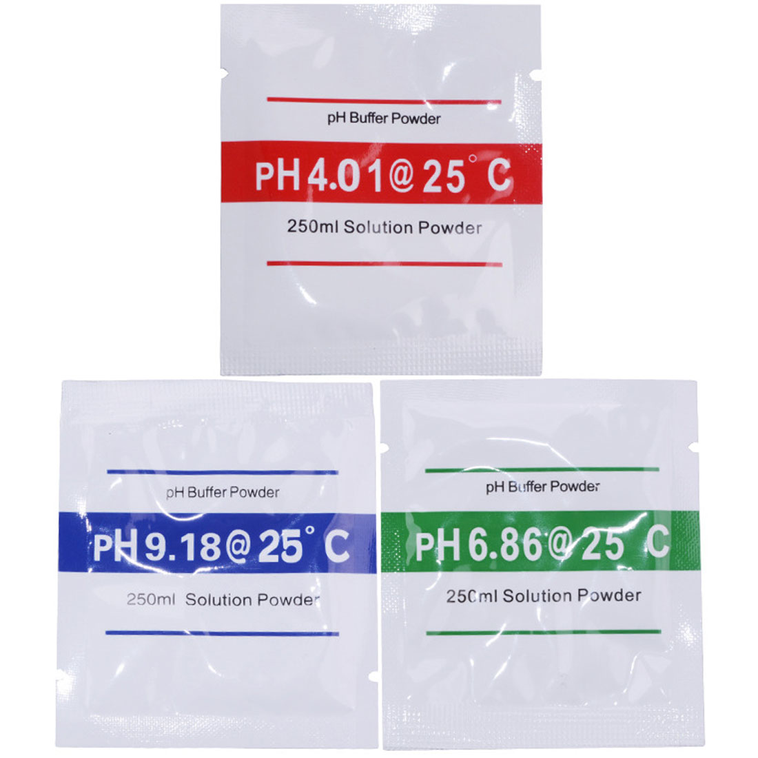 Bộ 3 gói bột dung dịch hiệu chỉnh máy đo pH nước nuôi cá