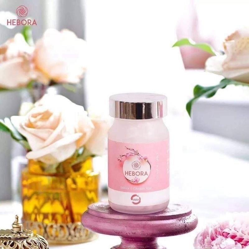 Viên uống chống lão hóa, thơm cơ thể Hebora 60 viên Nhật Bản