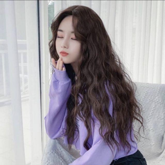 Tóc giả nữ kẹp combo kẹp xù ngắn