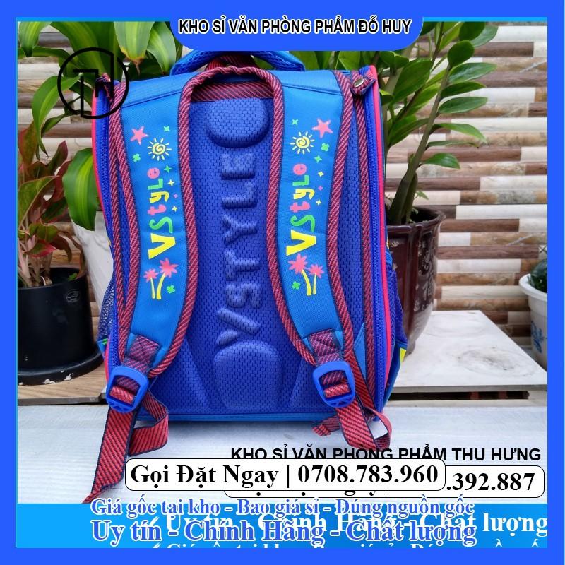 Ba lô - cặp học sinh siêu nhẹ chống gù lưng cho bé gái bé trai tiểu học hình nổi VSTYLE .