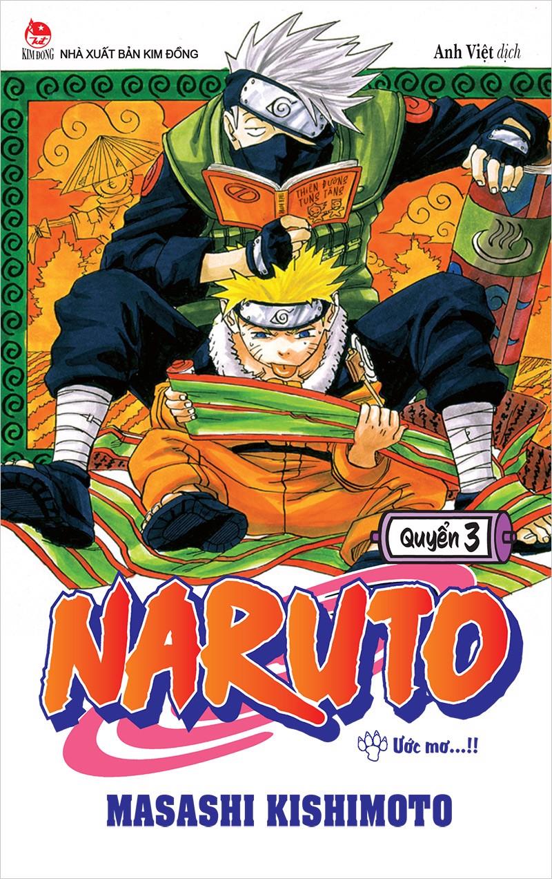 Sách - Naruto - Tập 3 - Ước Mơ…!! (Tái Bản 2025)