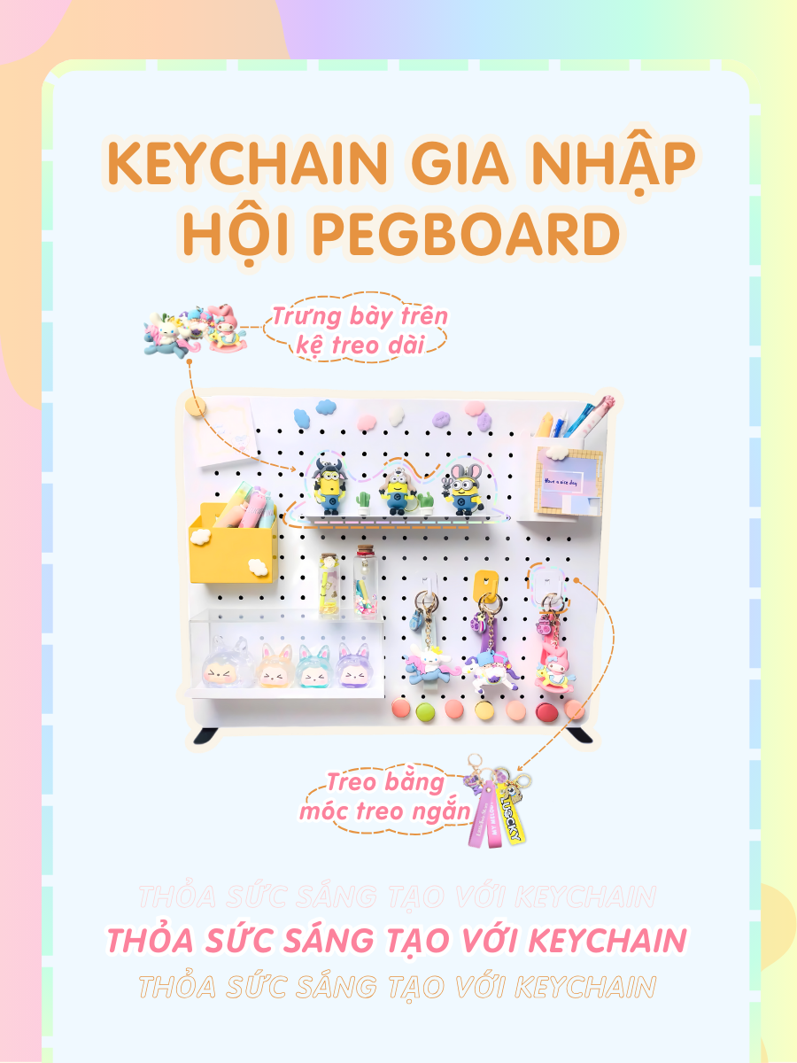 Móc khóa Dola Home nhân vật hoạt hình dễ thương, sáng tạo Minions, My Melody, Little Twin Star, Cinnainoroll