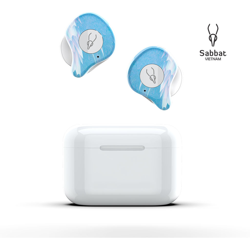 Tai nghe bluetooth Sabbat X12 ultra phiên bản vân đá cẩm thạch - Marble