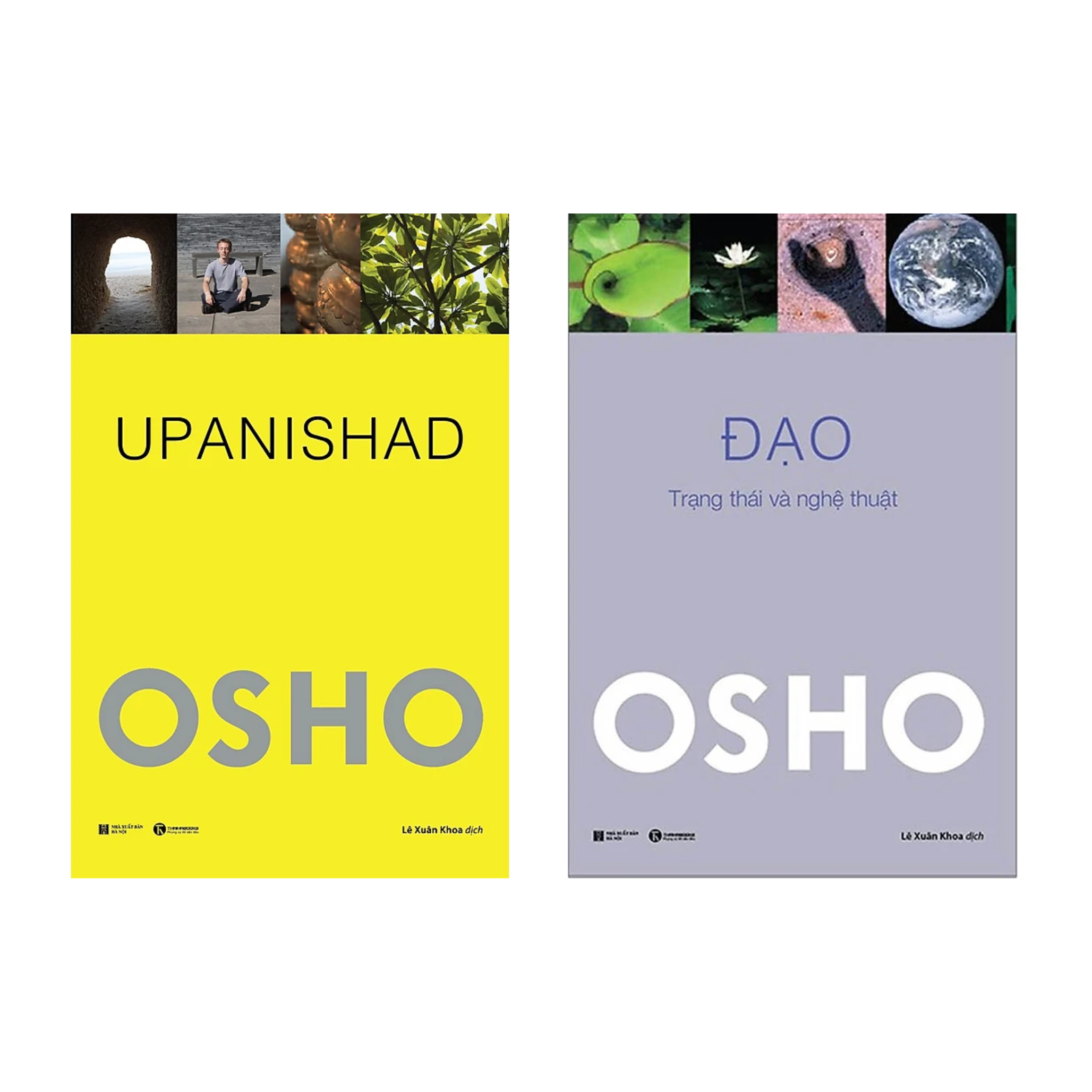 COmbo 2 Cuốn Sách Tôn Giáo Tâm Linh: Osho - Upanishad + Osho - Đạo: Trạng Thá Và Nghệ Thuật