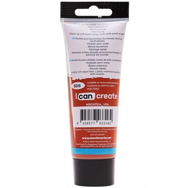 Màu Acrylic Mont Marte 75 ML MSCH7514 - Màu Burnt Sienna