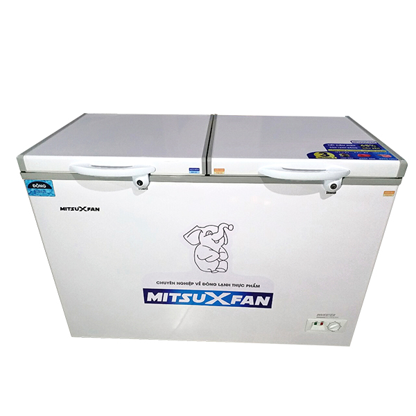 [MIỄN PHÍ VẬN CHUYỂN] Tủ Đông Kết Hợp Tủ Mát Cao Cấp Mitsuxfan MF2-600GW2 - 2 Ngăn, 2 Cửa, 530 Lít/ 400 Lít, Thân tủ dày, Đúc nguyên khối, Kháng khuẩn phân tử bạc, Inverter tiết kiệm điện - Giao toàn quốc, Hàng Chính Hãng