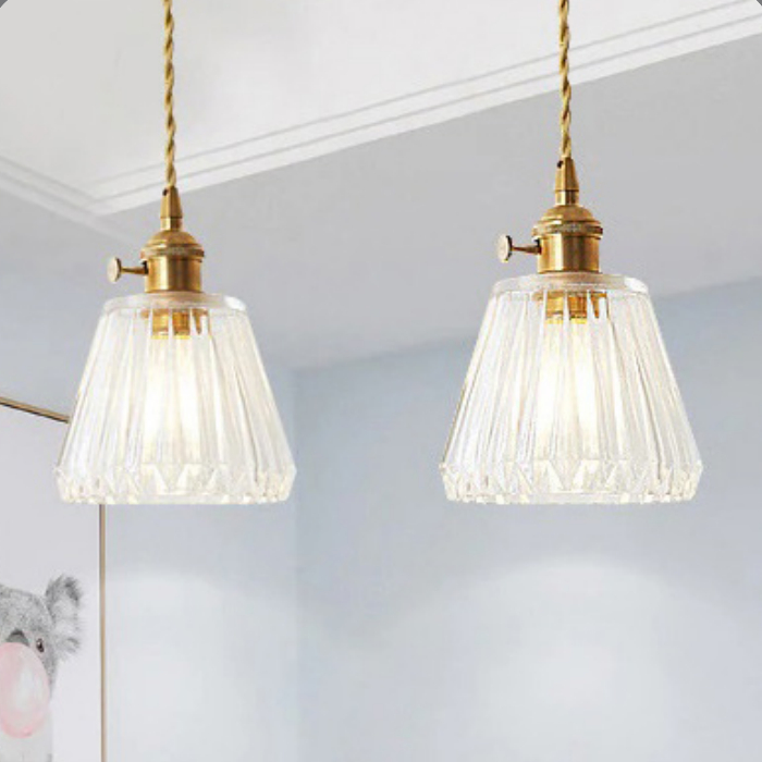 Đèn thả thuỷ tinh cao cấp kiểu dáng sang trọng NTP-61
