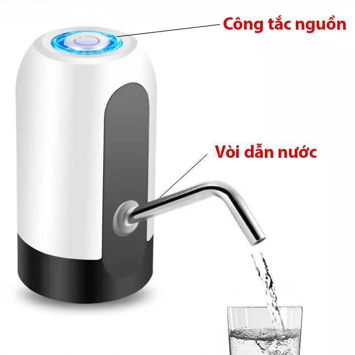 Dụng cụ bơm nước tự động cho bình nước khoáng