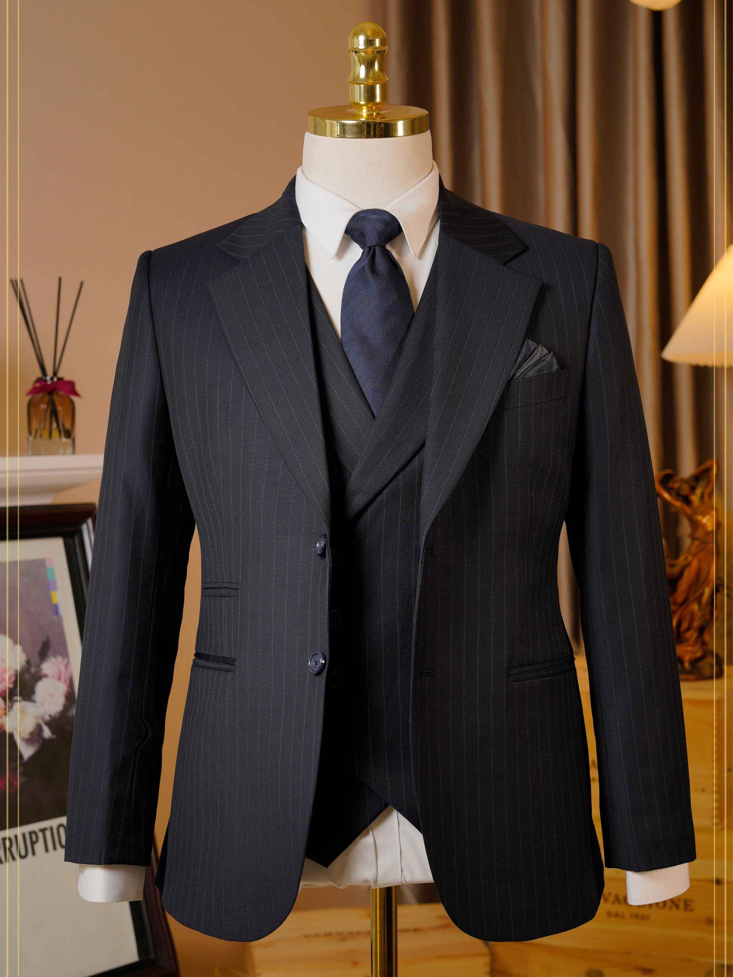 [MAY ĐO] NGUYÊN BỘ SUIT DÒNG STANDARD THƯƠNG HIỆU THE SUITS HOUSE