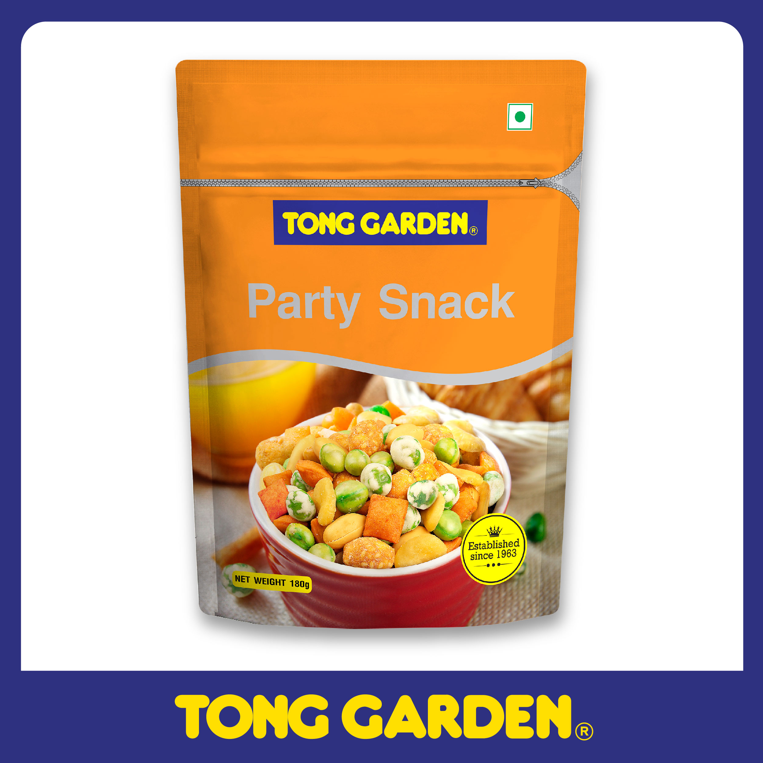 SNACK HỖN HỢP CÁC LOẠI HẠT TONG GARDEN TÚI 180G