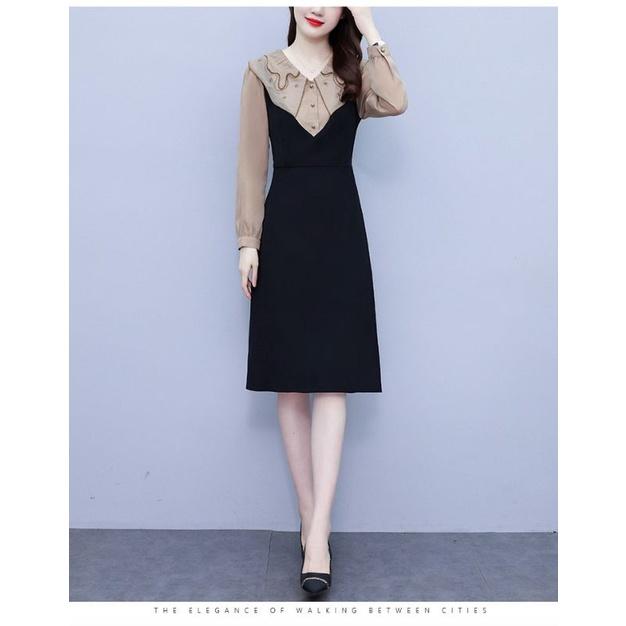 ĐẦM THUN TAY VOAN HÀNG NHẬP