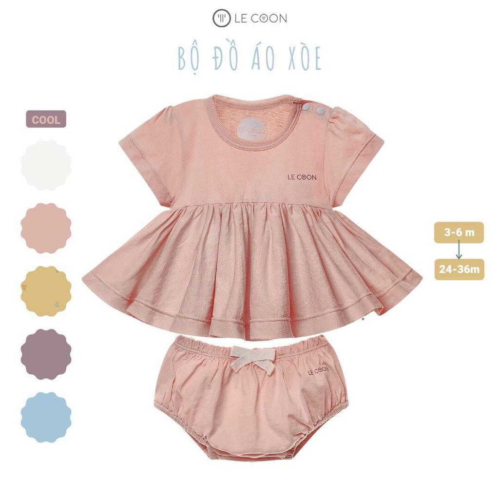 LE COON- Bộ đồ xòe cho bé gái Le coon
