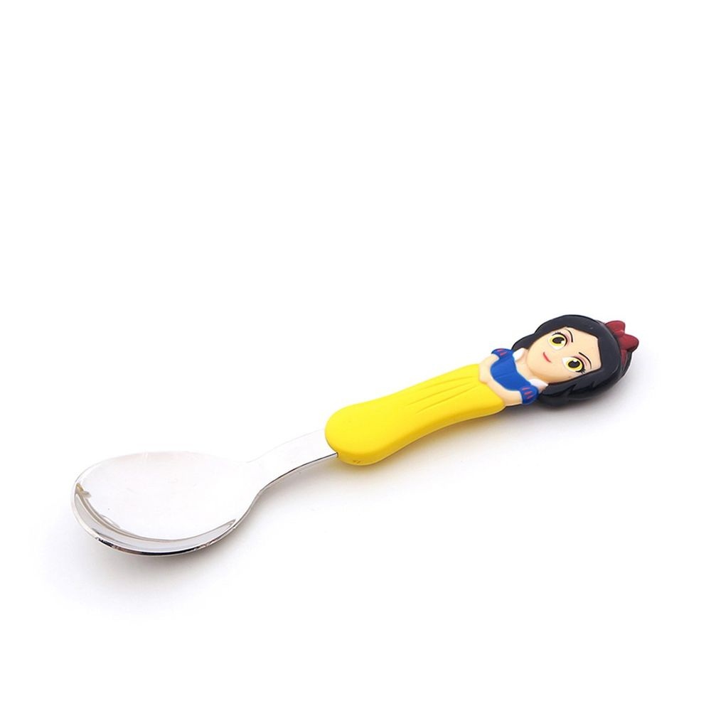 Muỗng ăn inox 3D hình công chúa Bạch Tuyết Snow White cho trẻ em - DP2108