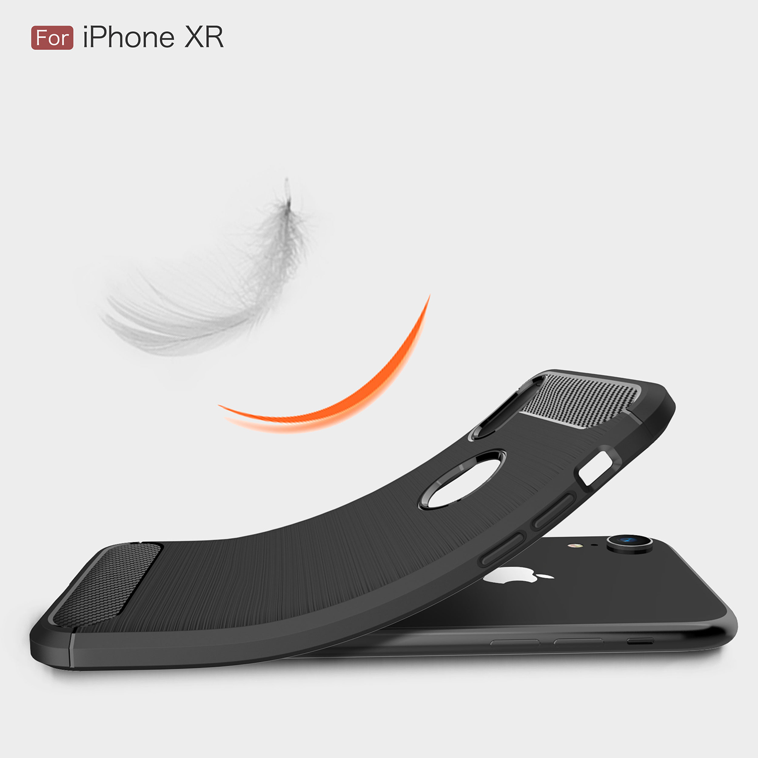 Ốp lưng chống sốc Likgus cho iPhone XR (chuẩn quân đội, chống va đập, chống vân tay) - Hàng chính hãng