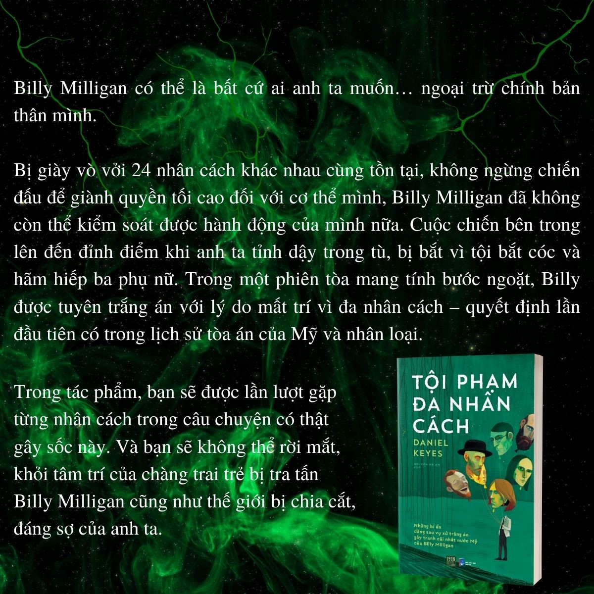 Tội phạm đa nhân cách - Daniel Keyes (1980 BOOKS HCM)