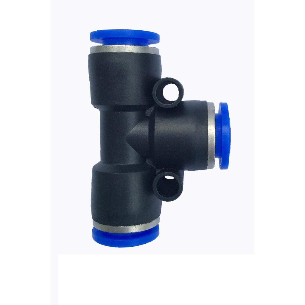 Tê nối nhanh dây khí 6,8,10,12 bộ 100 cái